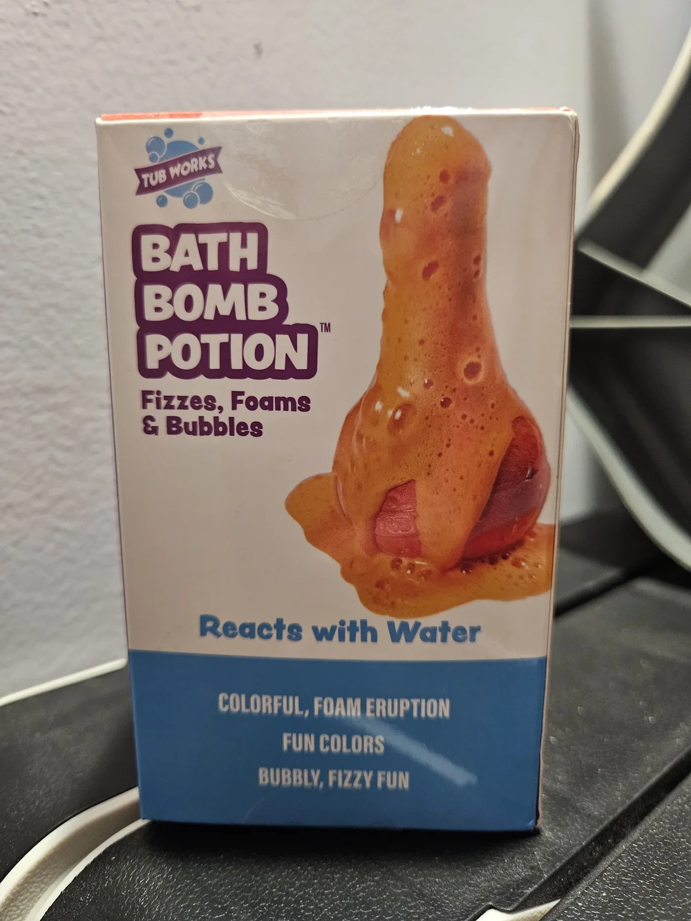 Tub Works Bath Bomb Potion LAVA Kids Bath Bomb Potion Lava - Fizzy Foaming Bath